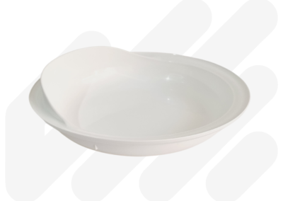 High Side Plate - White