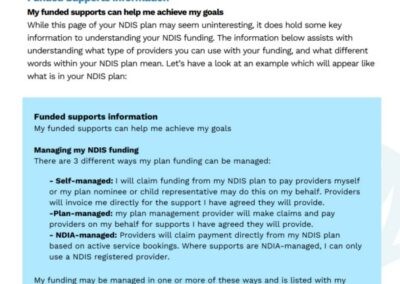 Interpreting Your NDIS Plan Part 2
