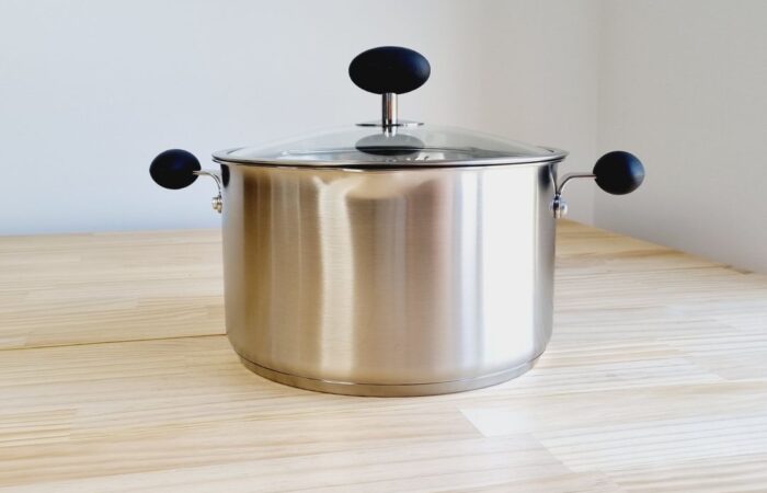 Ergo Cookware 6.2L Stock Pan With Lid