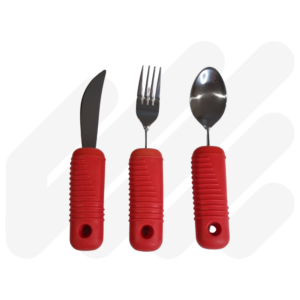 Bendable Grip Cutlery Red